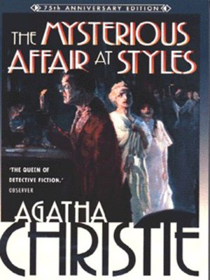 cover image of The mysterious affair at Styles